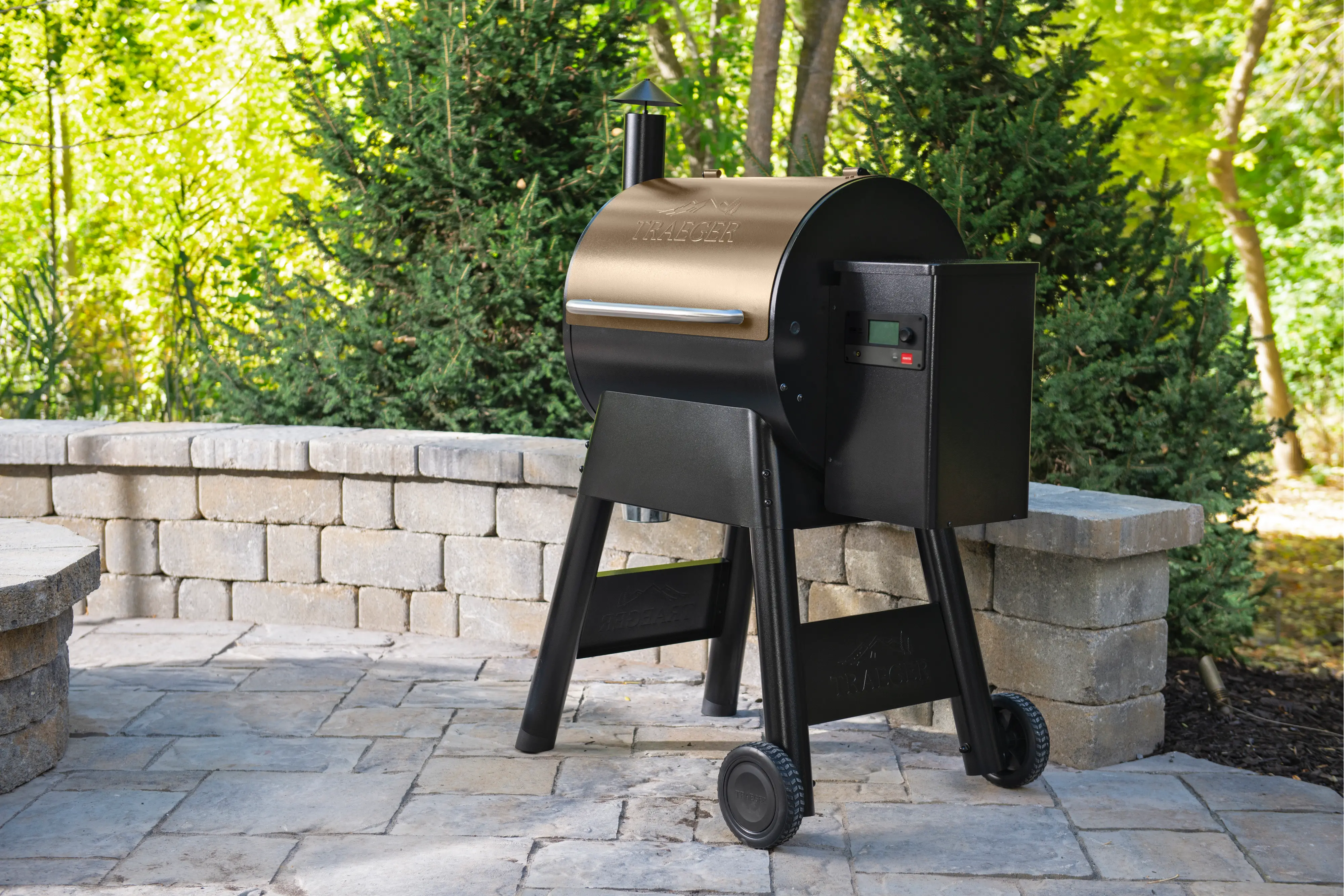 TFB57GZE,575-BRONZE Traeger Pro 575 Bronze Pellet Grill 2nd Generation-4