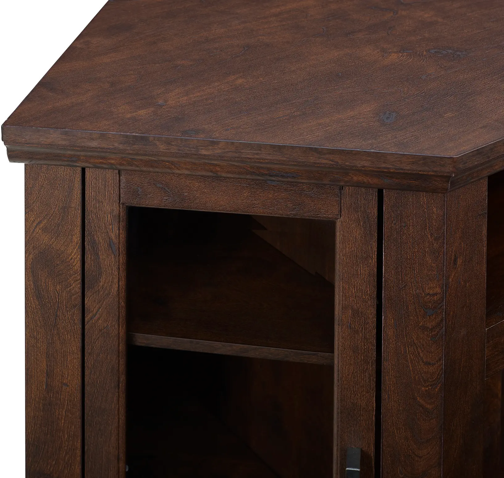 W48FPCRTB Corner 48 Inch Fireplace TV Stand - Walker Edison-4
