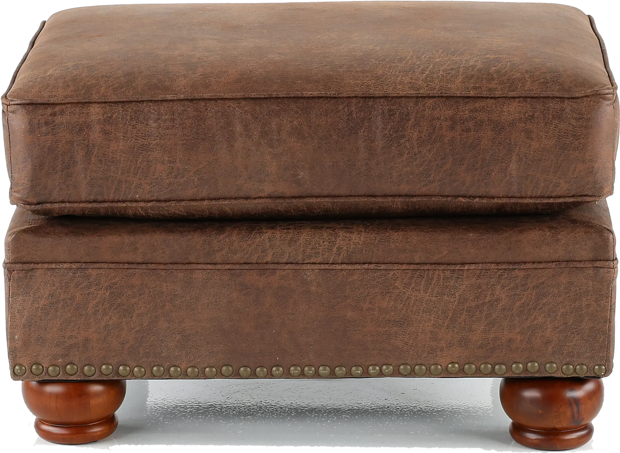 TAHOTT Tahoe Brown Ottoman-1