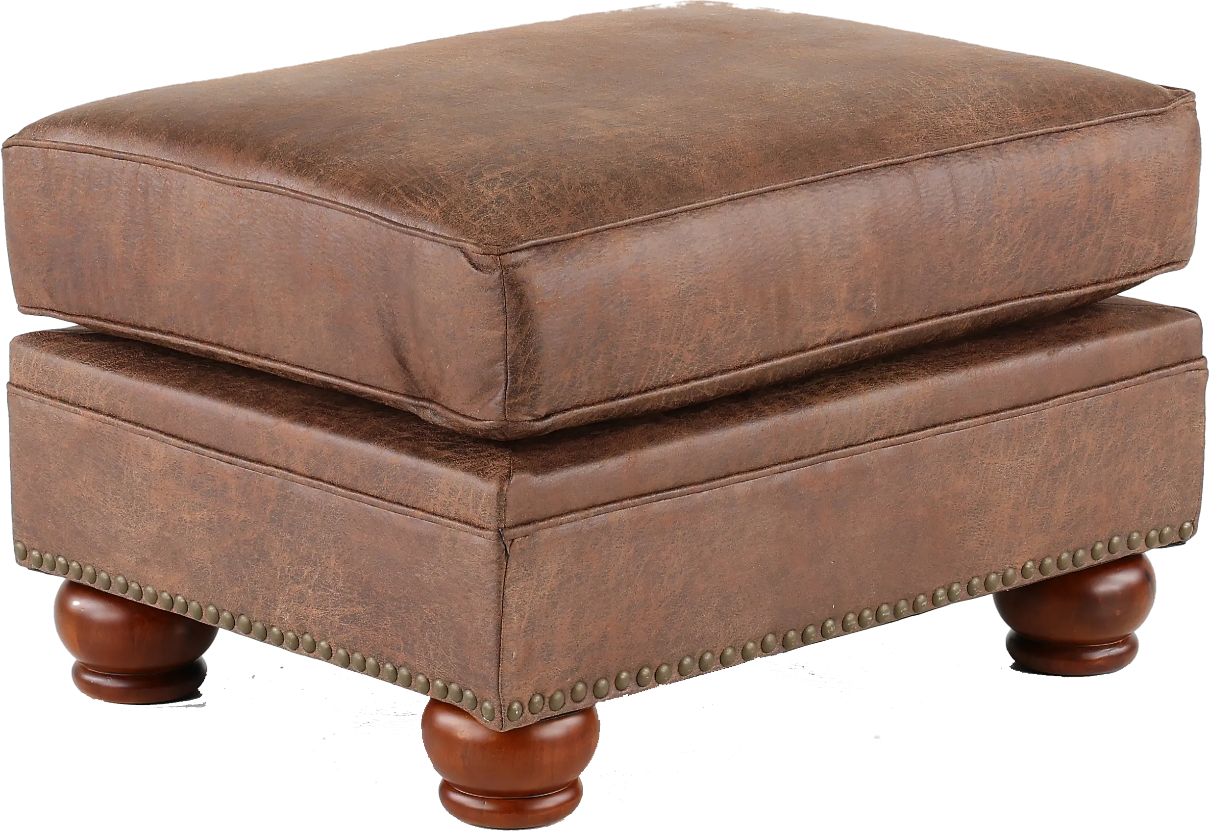 TAHOTT Tahoe Brown Ottoman-2