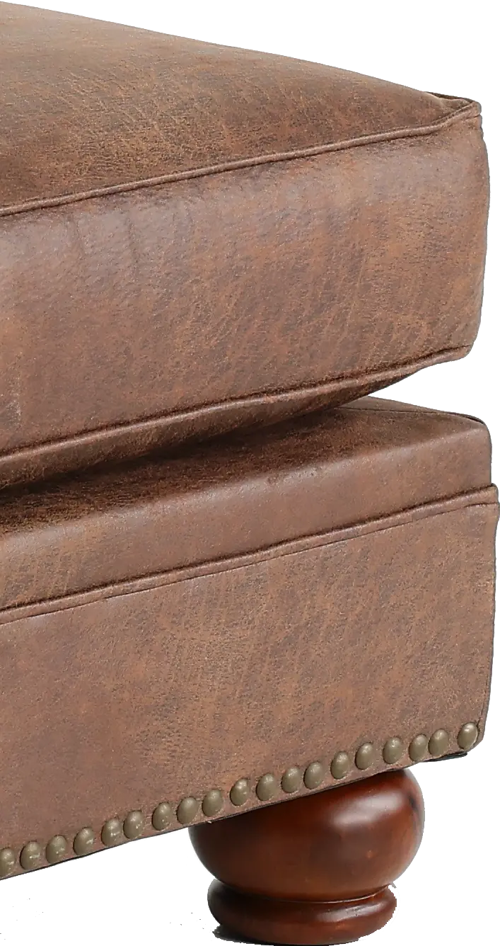 TAHOTT Tahoe Brown Ottoman-4