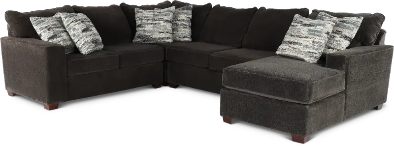 Autumn Gray 4 Piece Sectional