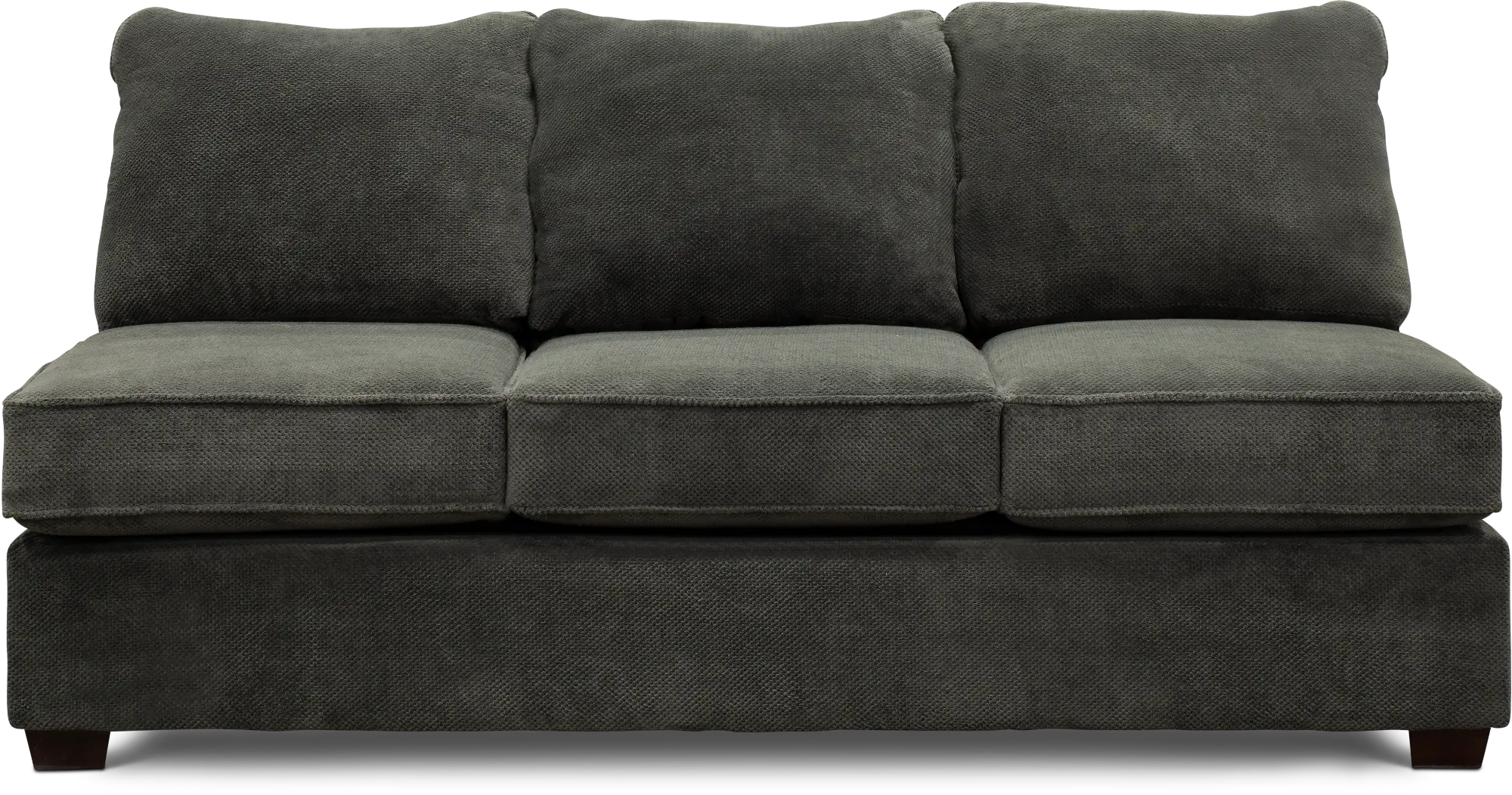 AUTAQSL Autumn Gray Armless Sofa Bed-1