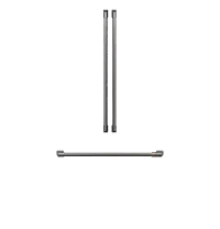 CXLB3H3PMBT Café French Door Refrigerator Handle Kit in Brushed Black