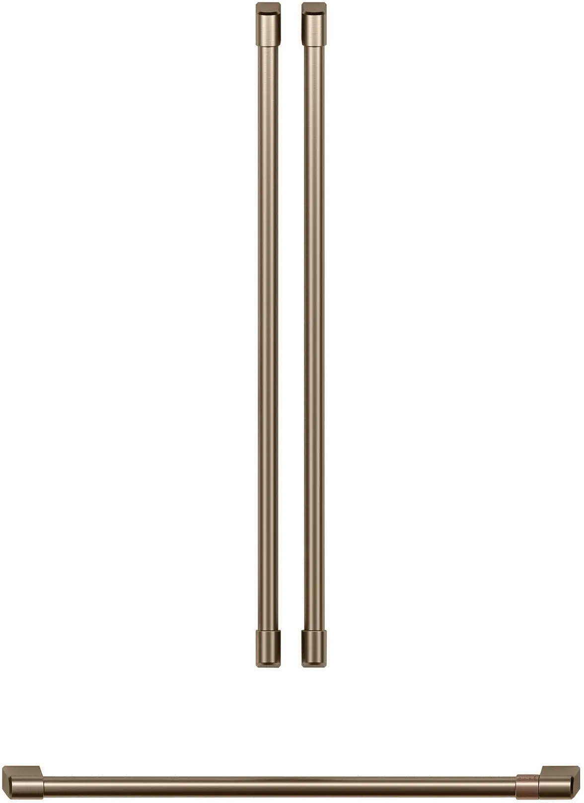 CXLB3H3PMBZ Cafe French Door Refrigerator Handle Kit - Brushed Bronze-1