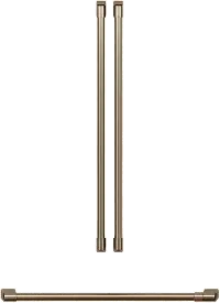 CXLB3H3PMBZ Cafe French Door Refrigerator Handle Kit - Brushed Bronze