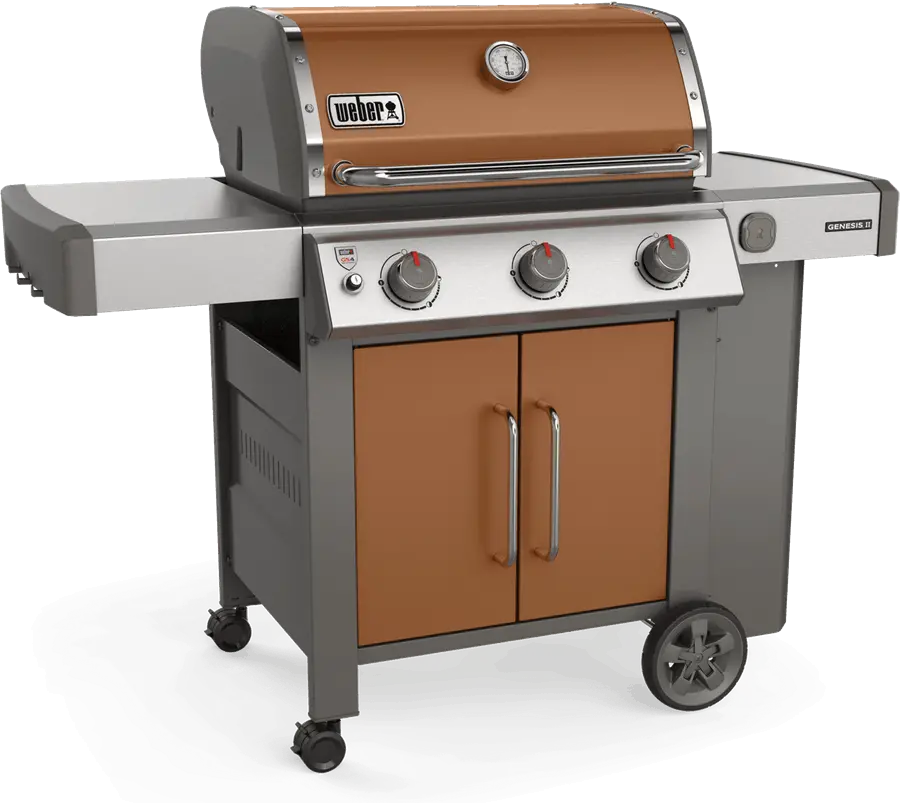 61025001,G2,E315,COP Weber Genesis II E-315 Liquid Propane Grill Copper-4