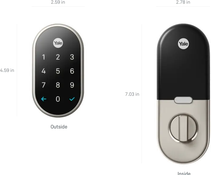 RB-YRD540-WV-619 Nest x Yale Lock with Google Nest Connect-2