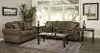 7PC/SPORT2/COF/SLLTL Southport Brown 7 Piece Living Room Set with Sofa Bed