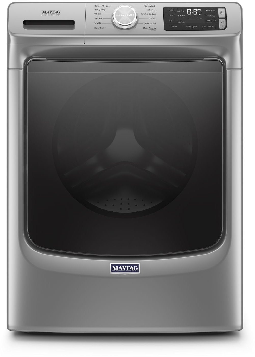 Maytag Front Load Washer with 16-Hr Fresh Hold - Metallic Slate