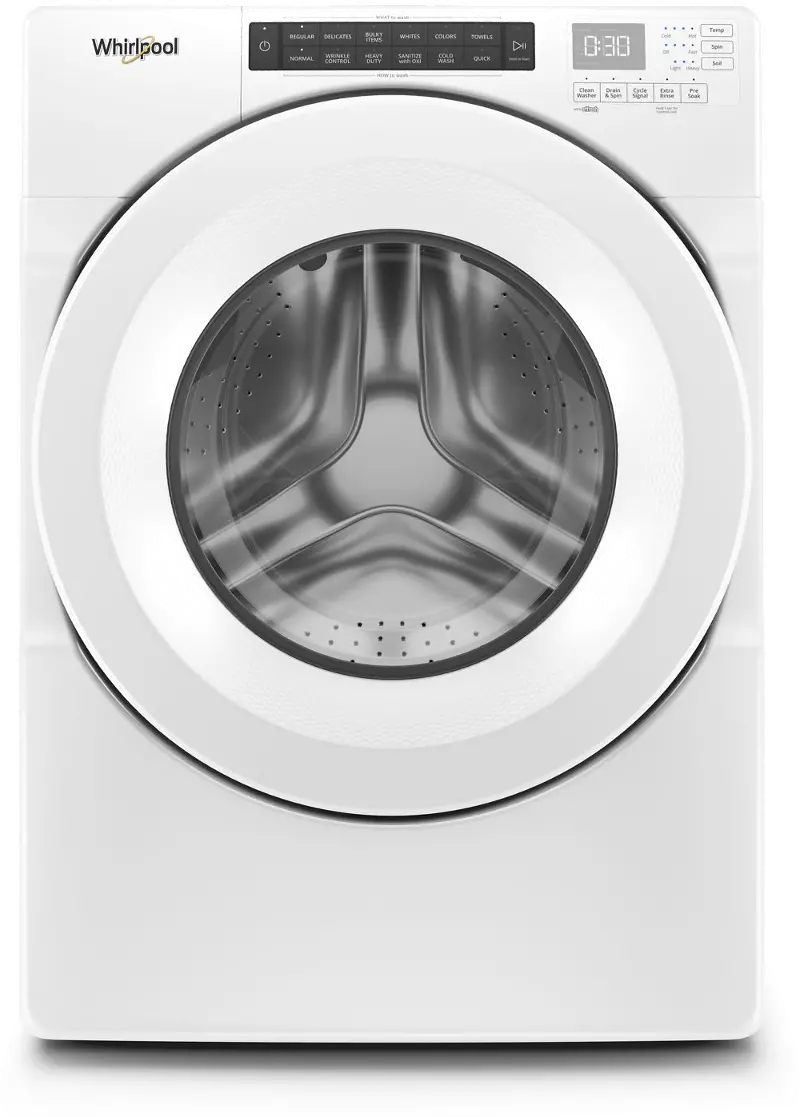 Whirlpool Front Load Washer with Intuitive Controls -  4.3 cu. ft. White