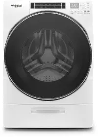 WFW8620HW Whirlpool Front Load Washer with Load & Go XL Dispenser -  5.0 cu. ft. White