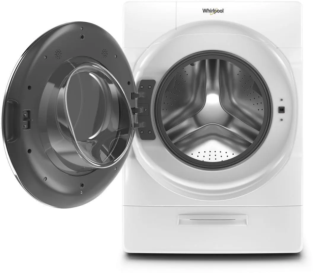 WFW9620HW Whirlpool Smart Front Load Washer with Load & Go XL Plus Dispenser - 5.0 cu. ft. White-2