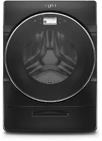 WFW9620HBK Whirlpool Smart Front Load Washer with XL Plus Dispenser - 5.0 cu. ft. Black