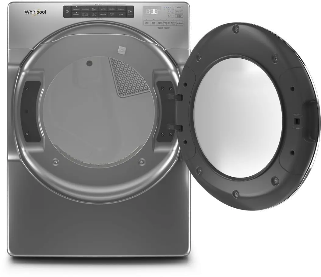 WGD6620HC Whirlpool 7.4 cu. ft. Gas Dryer with Steam Cycles - Chrome-1