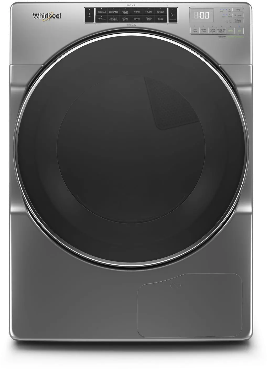 WHD862CHC Whirlpool Closet Depth Dryer - 7.4 cu. ft Chrome-2