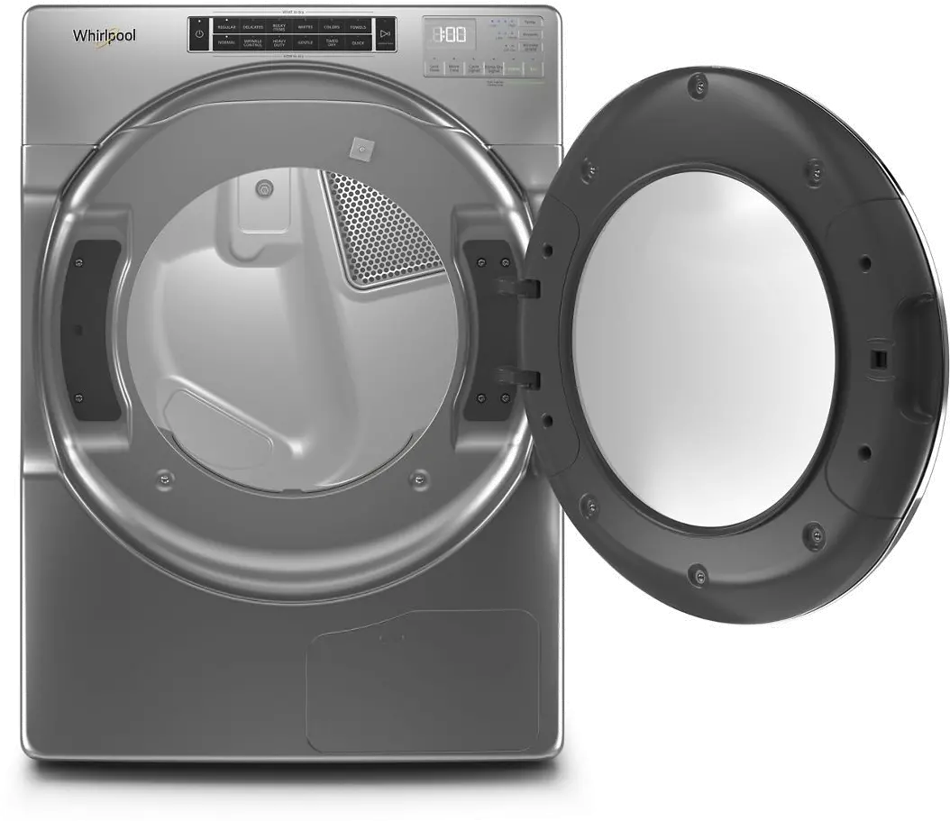 WHD862CHC Whirlpool Closet Depth Dryer - 7.4 cu. ft Chrome-1