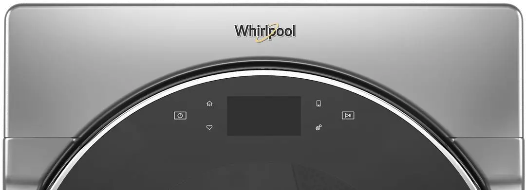 WED9620HC Whirlpool 7.4 cu. ft. Smart Front Load Electric Dryer - Chrome-3