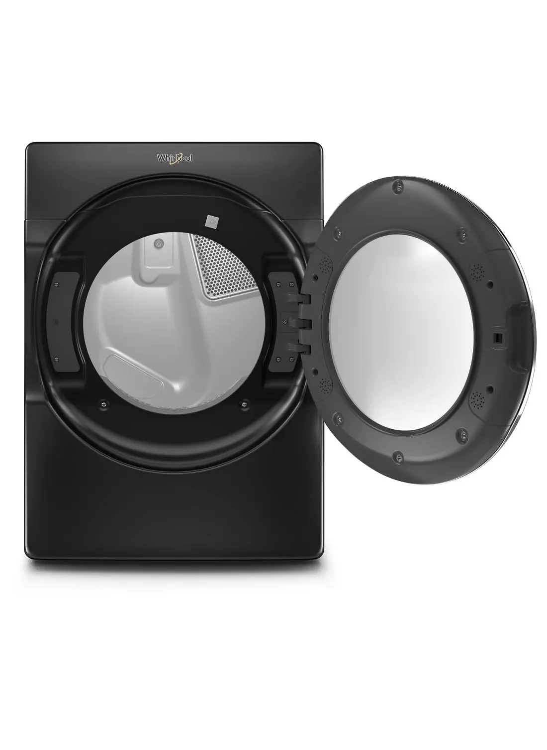 WED9620HBK Whirlpool 7.4 cu. ft. Smart Front Load Electric Dryer - Black-2