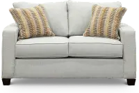 GAVLOVJUSSKY Gavin Sky Gray Loveseat