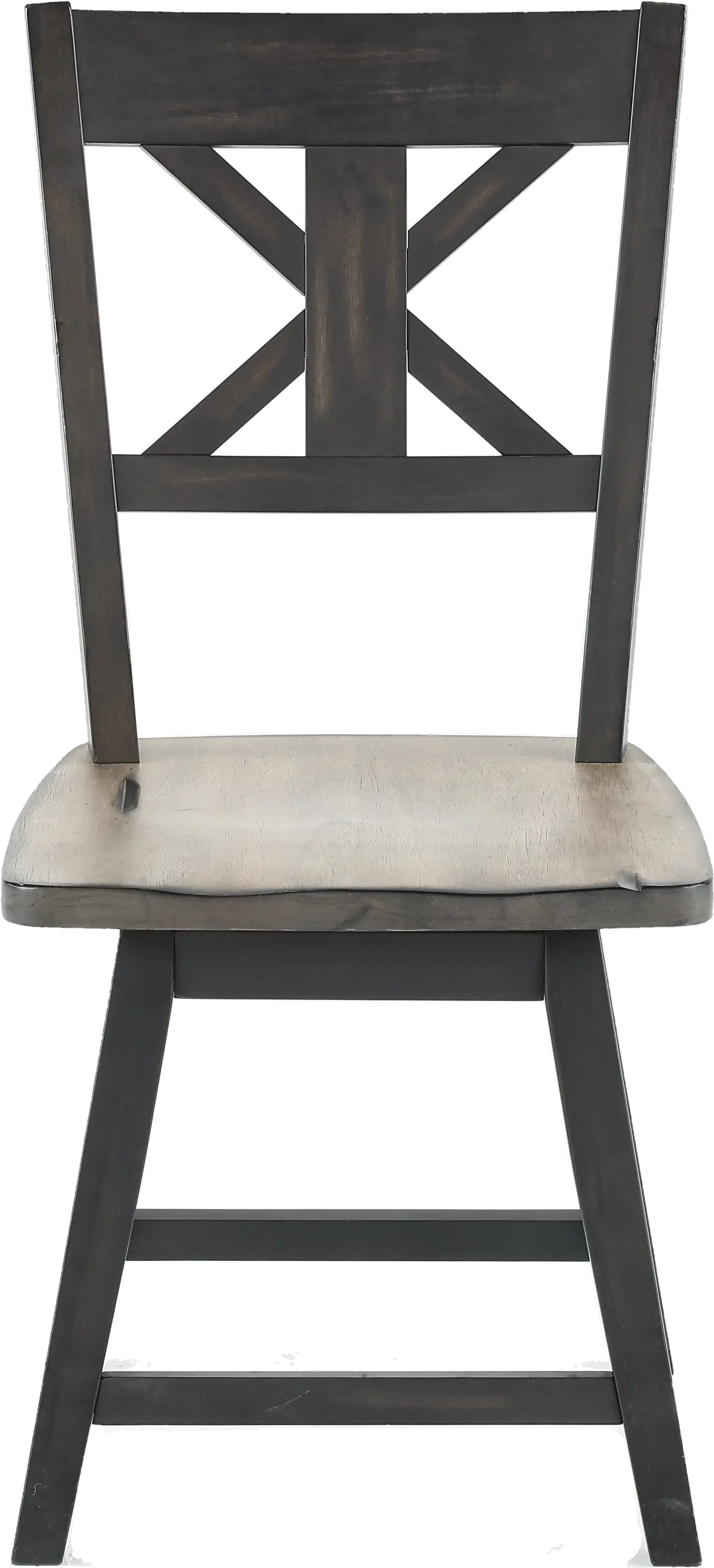Orlando Sand and Black Swivel Dining Room Chair-1