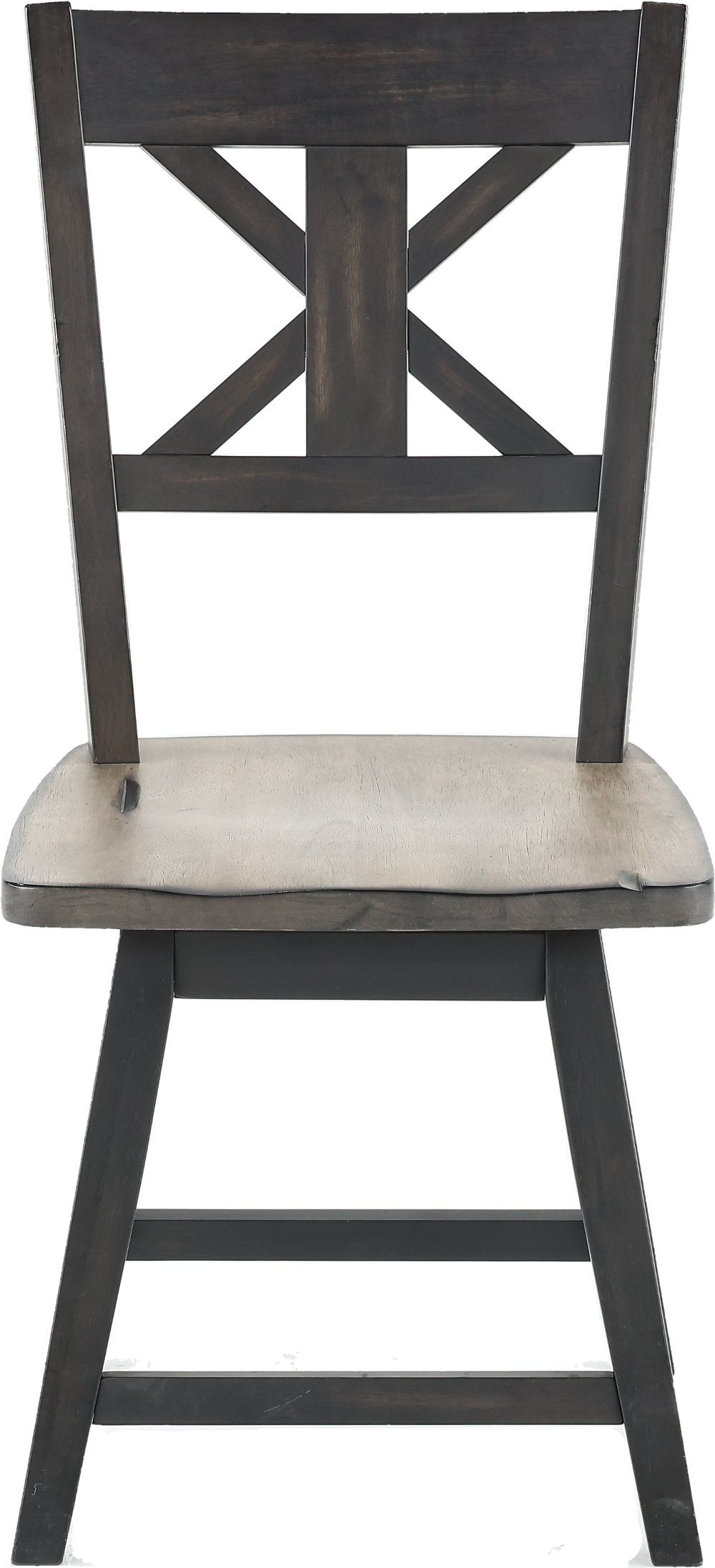 Orlando Sand and Black Swivel Dining Room Chair