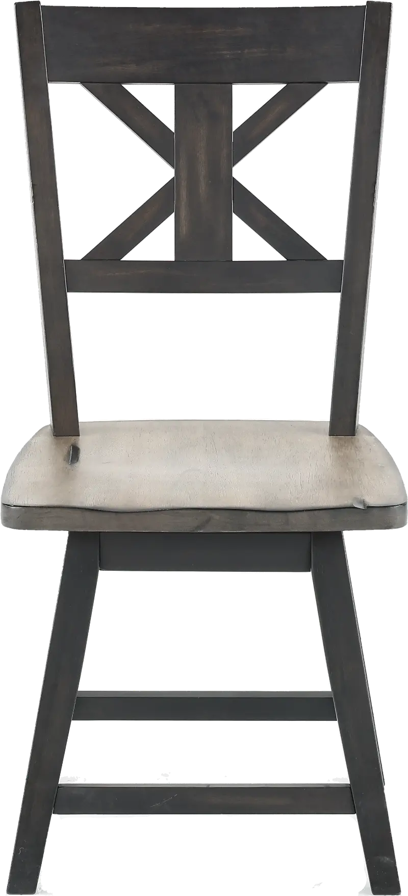 Orlando Sand and Black Swivel Dining Room Chair