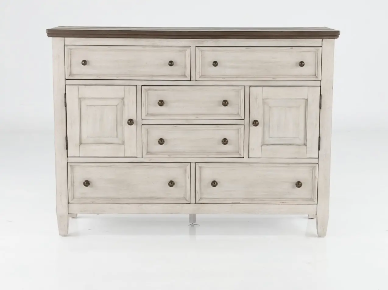 824-BR32 Heartland Antique White Oversized Dresser-8