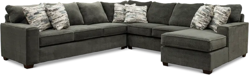 Autumn Gray 4 Piece Sectional