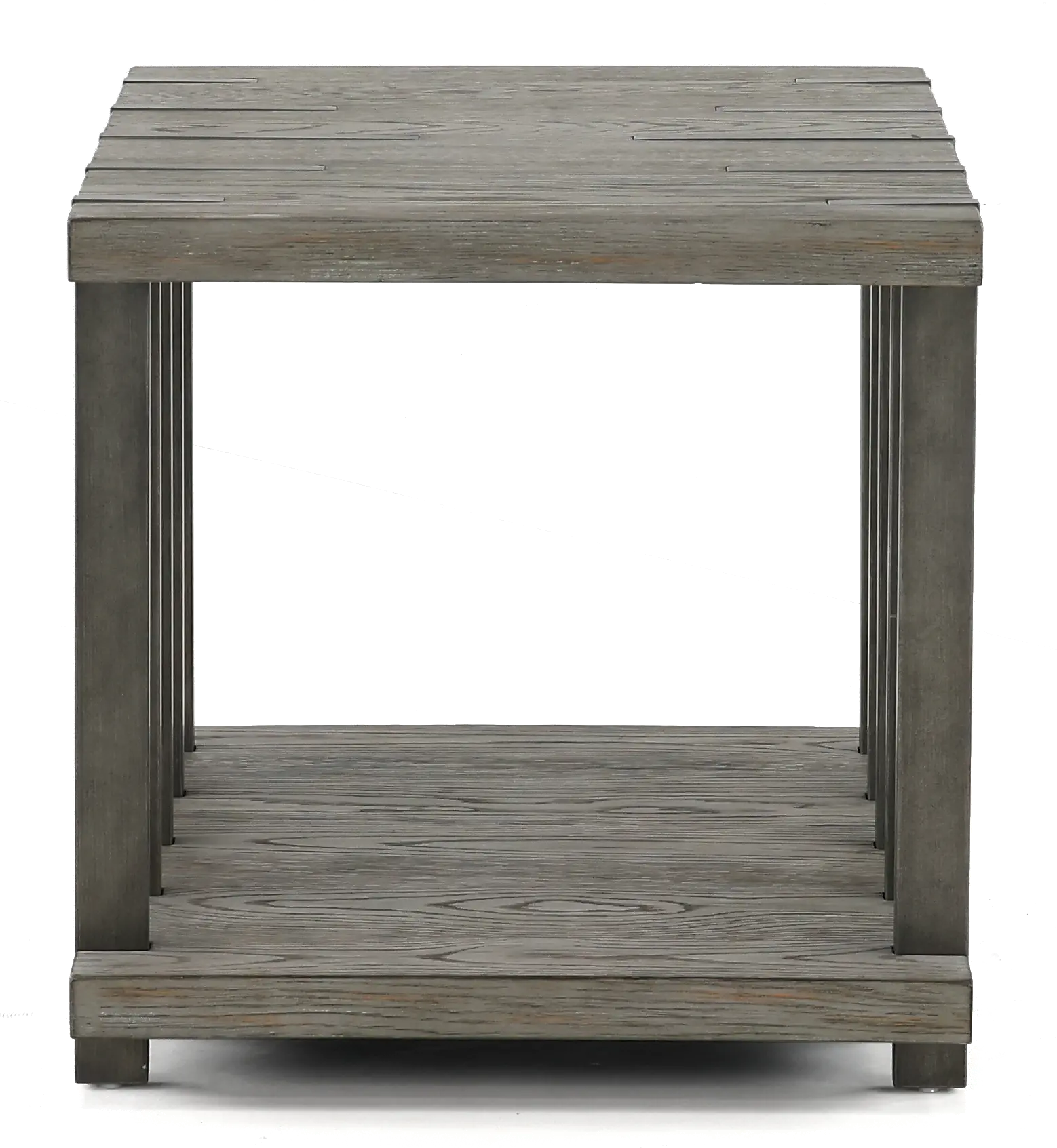 Eldridge Gray End Table-4