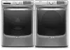 .MAT-8630-CRM-ELE-PR Maytag Laundry Kit with Front Load Washing Machine and Electric Dryer - Chrome
