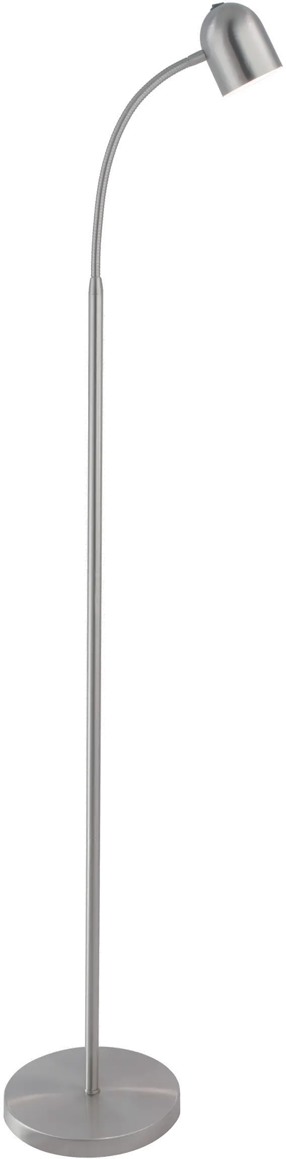 Brushed Nickel Transitional LED Floor Lamp - Tiara-1