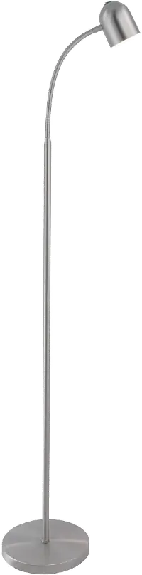 Brushed Nickel Transitional LED Floor Lamp - Tiara
