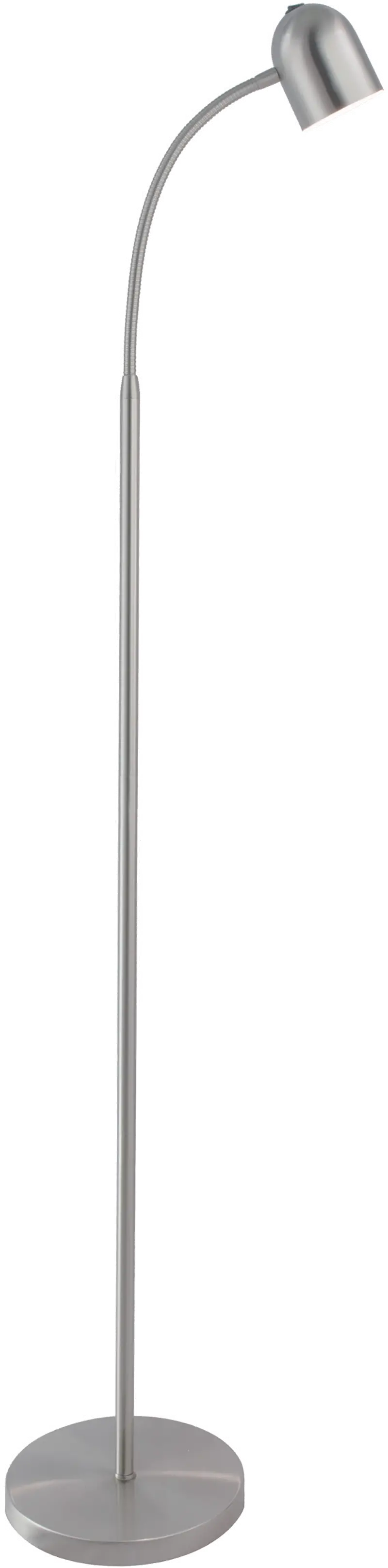 Brushed Nickel Transitional LED Floor Lamp - Tiara