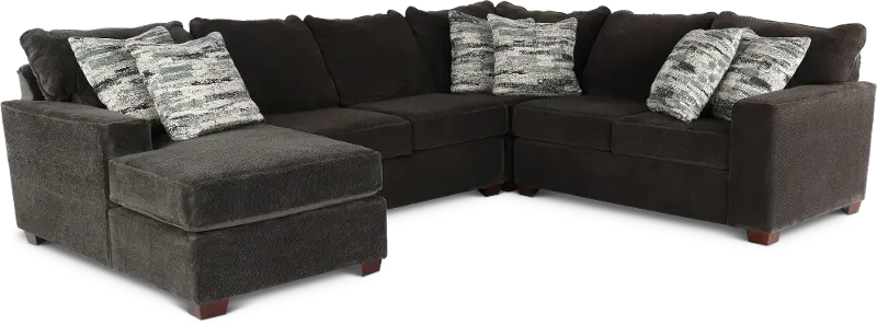 Autumn Gray 4 Piece Sectional