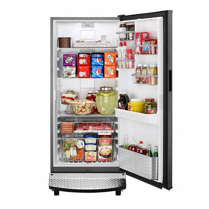 GARF30FDGB Gladiator 17.8 Cu Ft Garage Ready Refrigerator - Black-3