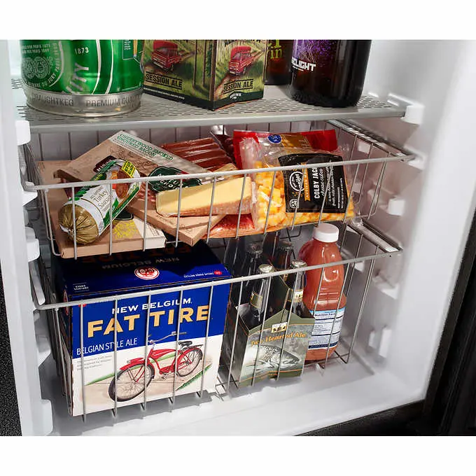 GARF30FDGB Gladiator 17.8 Cu Ft Garage Ready Refrigerator - Black-4