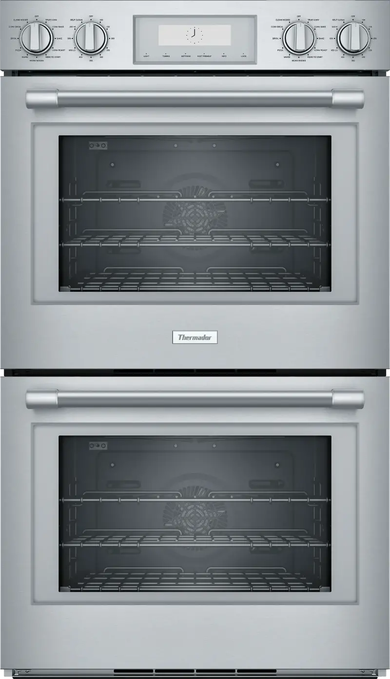 Thermador 9.2 cu ft Double Wall Oven - Stainless Steel 30 Inch