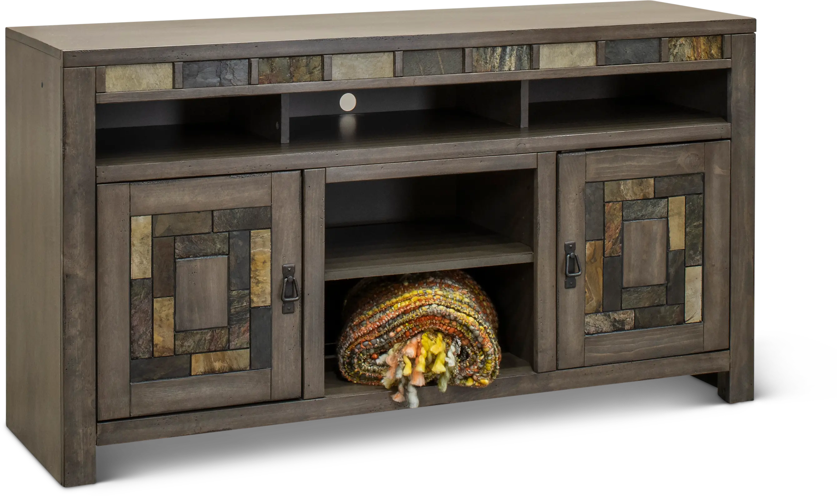 Castle Creek Driftwood Gray 60  TV Stand-1