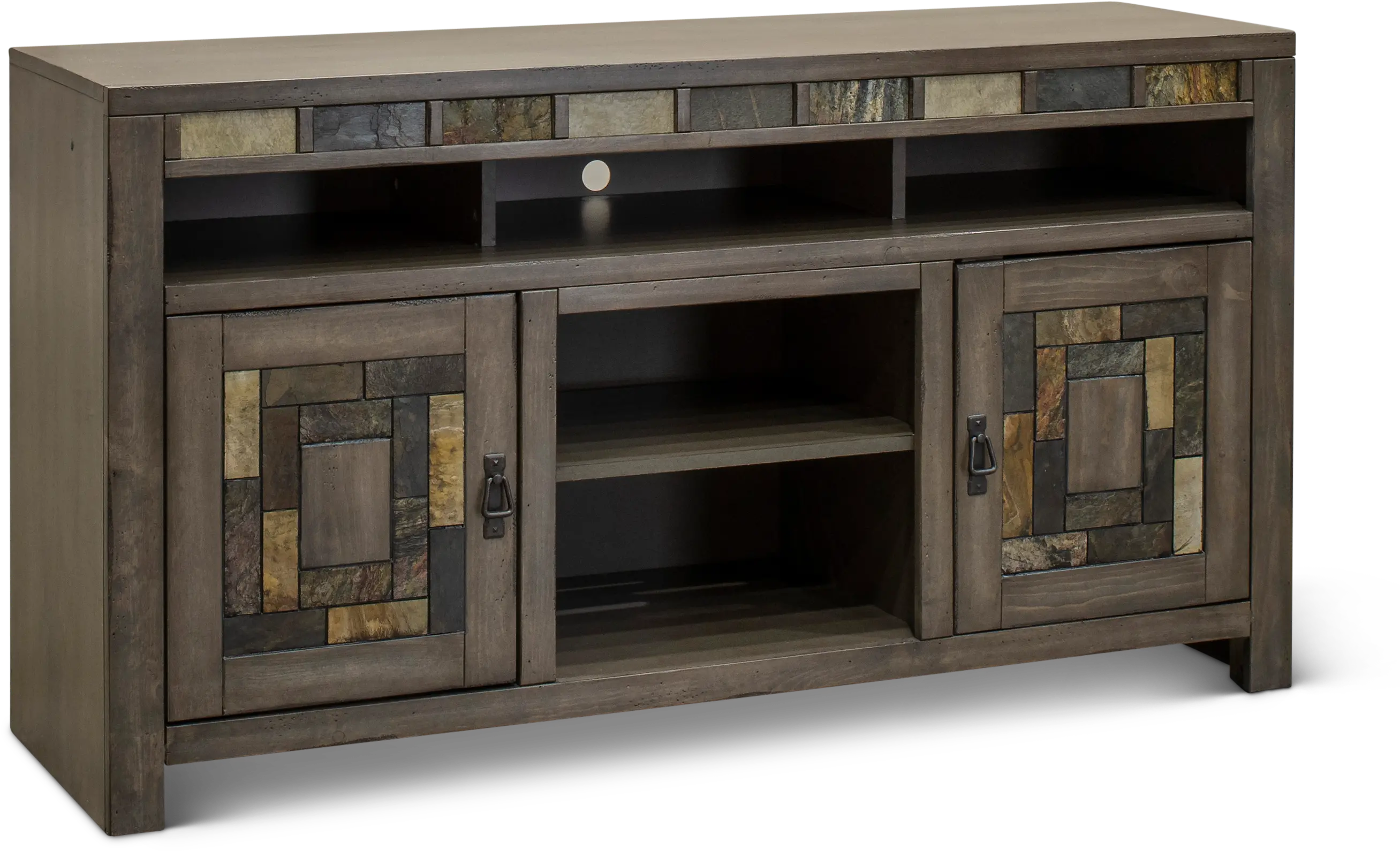 Castle Creek Driftwood Gray 60  TV Stand-2