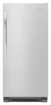 WSR57R18DM Whirlpool 18 cu ft Refrigerator - 30 Inch, Stainless Steel
