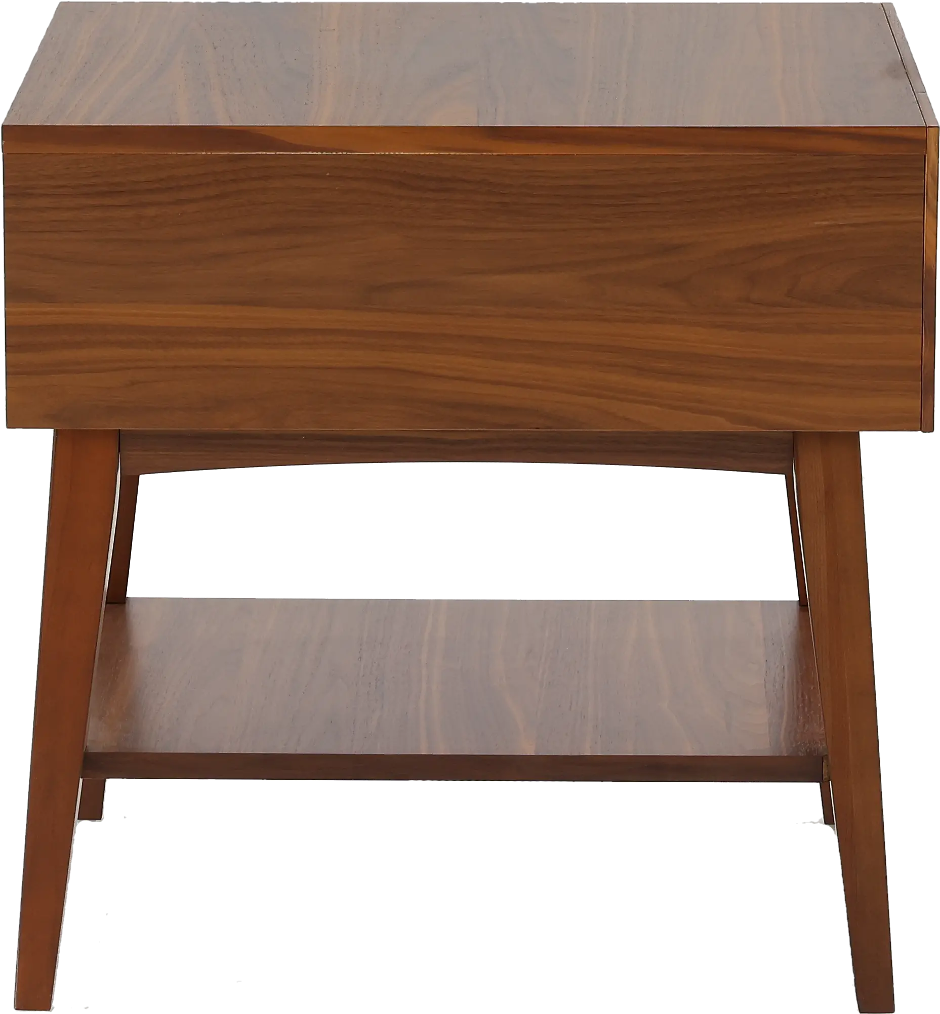 Venice Light Walnut End Table - Large-7