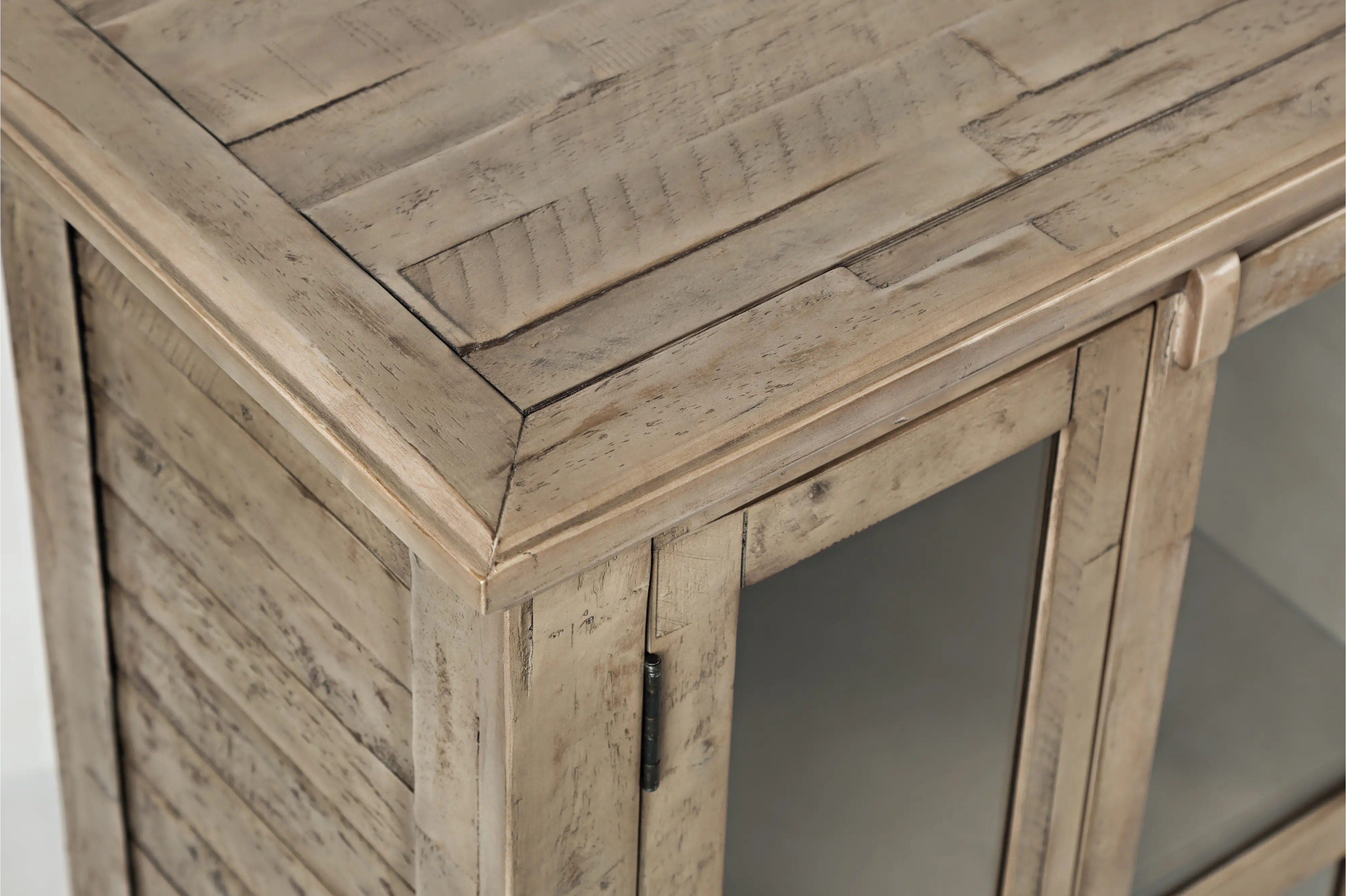 Rustic Shores Watch Hill Gray Accent Cabinet-1