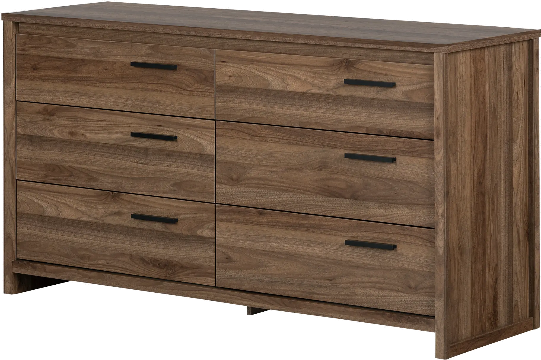 11936 Tao Modern Walnut 6 Drawer Dresser - South Shore-1