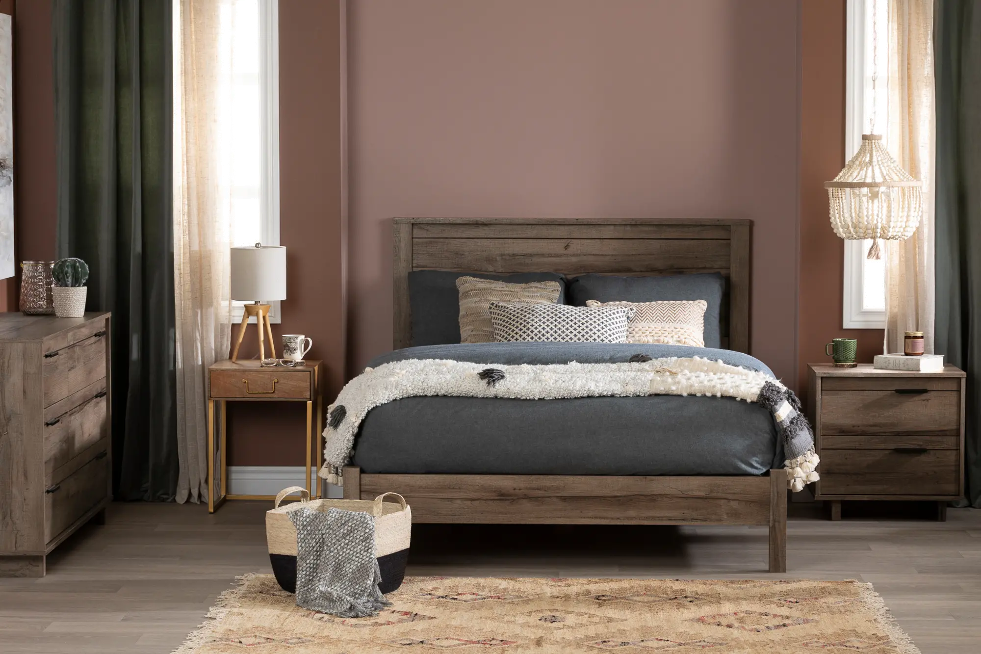 11922 Modern Fall Oak Brown Drawer - South Shore-3