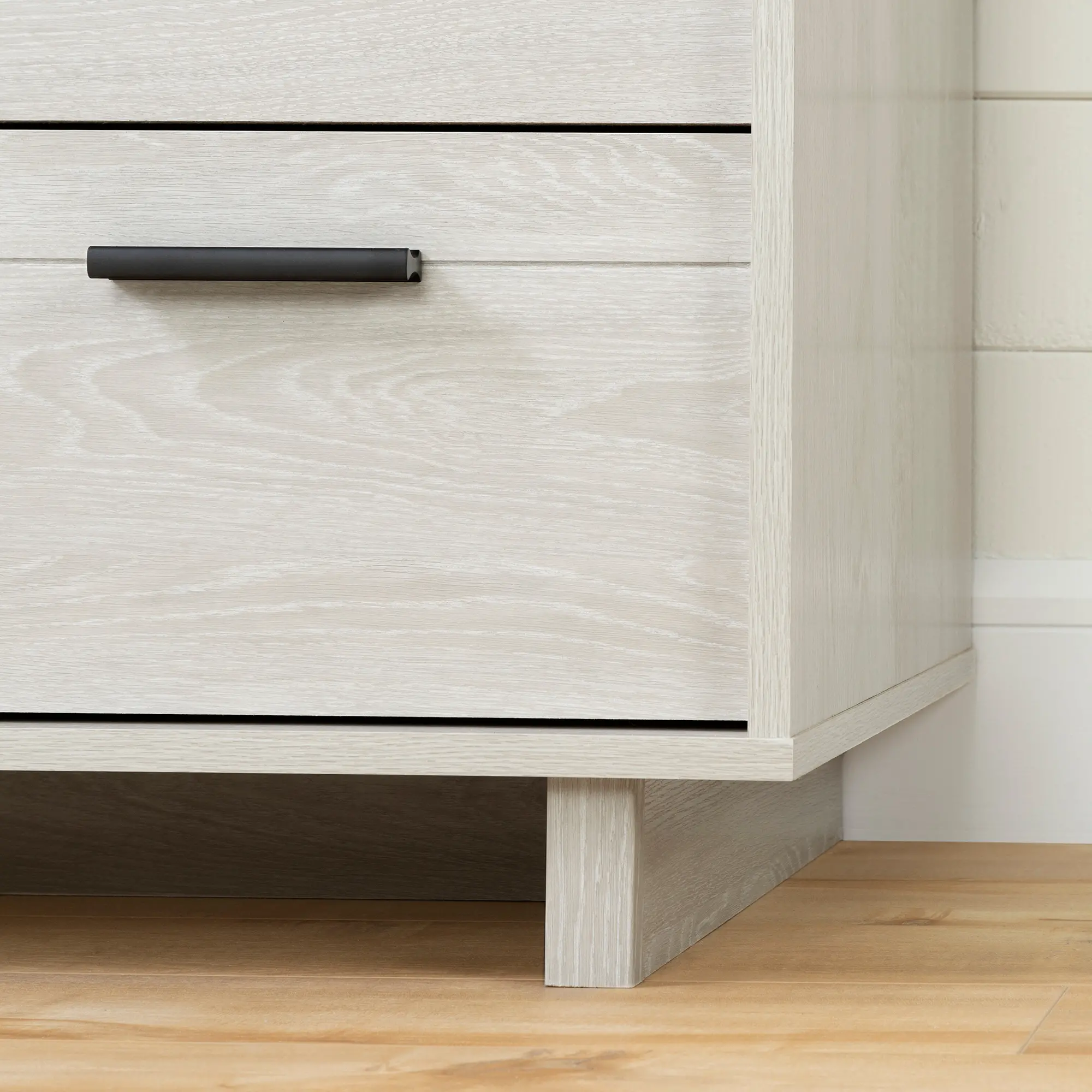 11950 Modern Light Gray Oak Dresser - South Shore-5