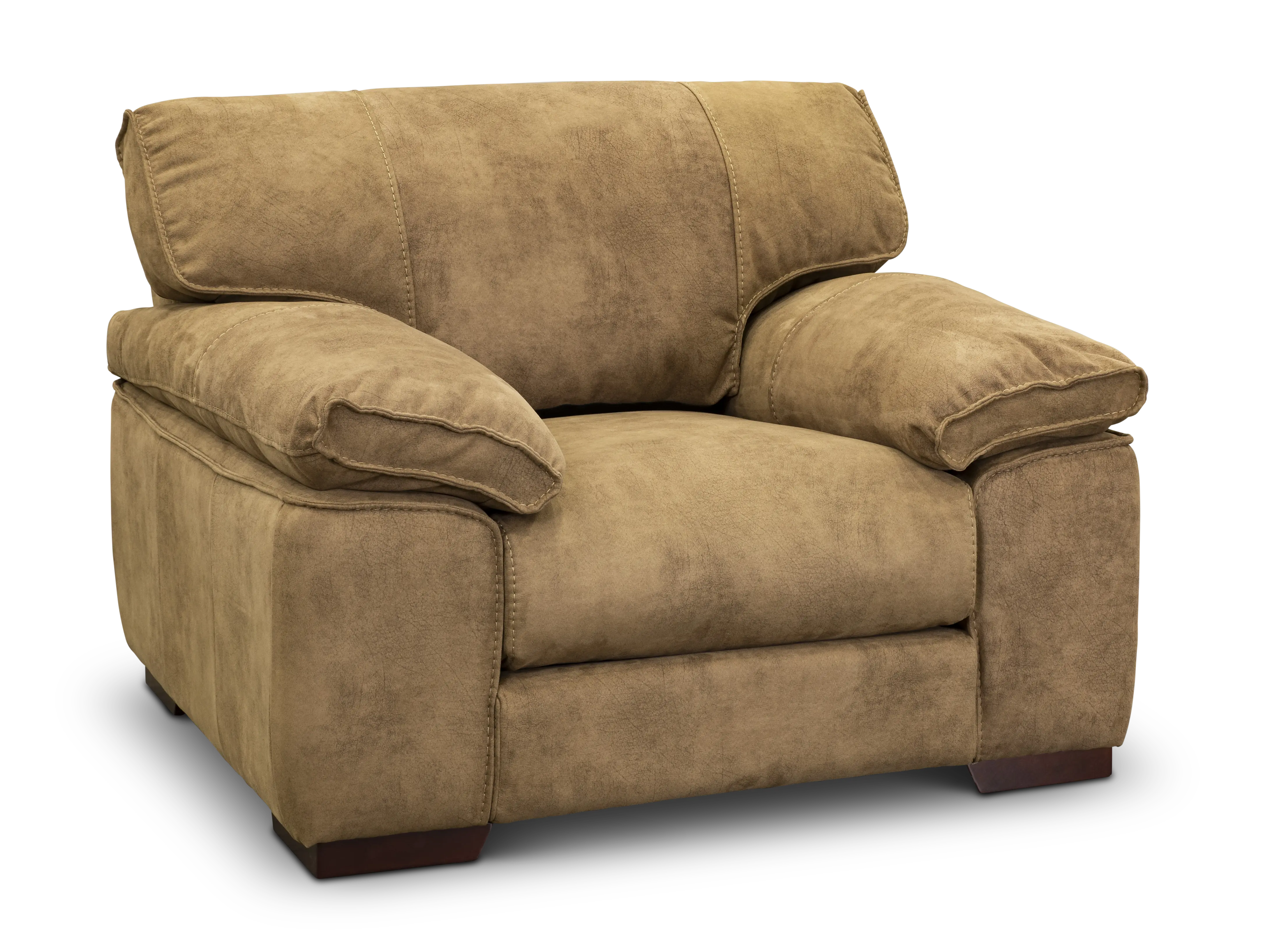 Casual Contemporary Taupe Chair - Paige-1