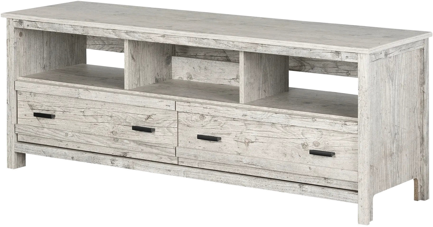 11887 Exhibit 60 inch Seaside Pine TV Stand - South Shore-1