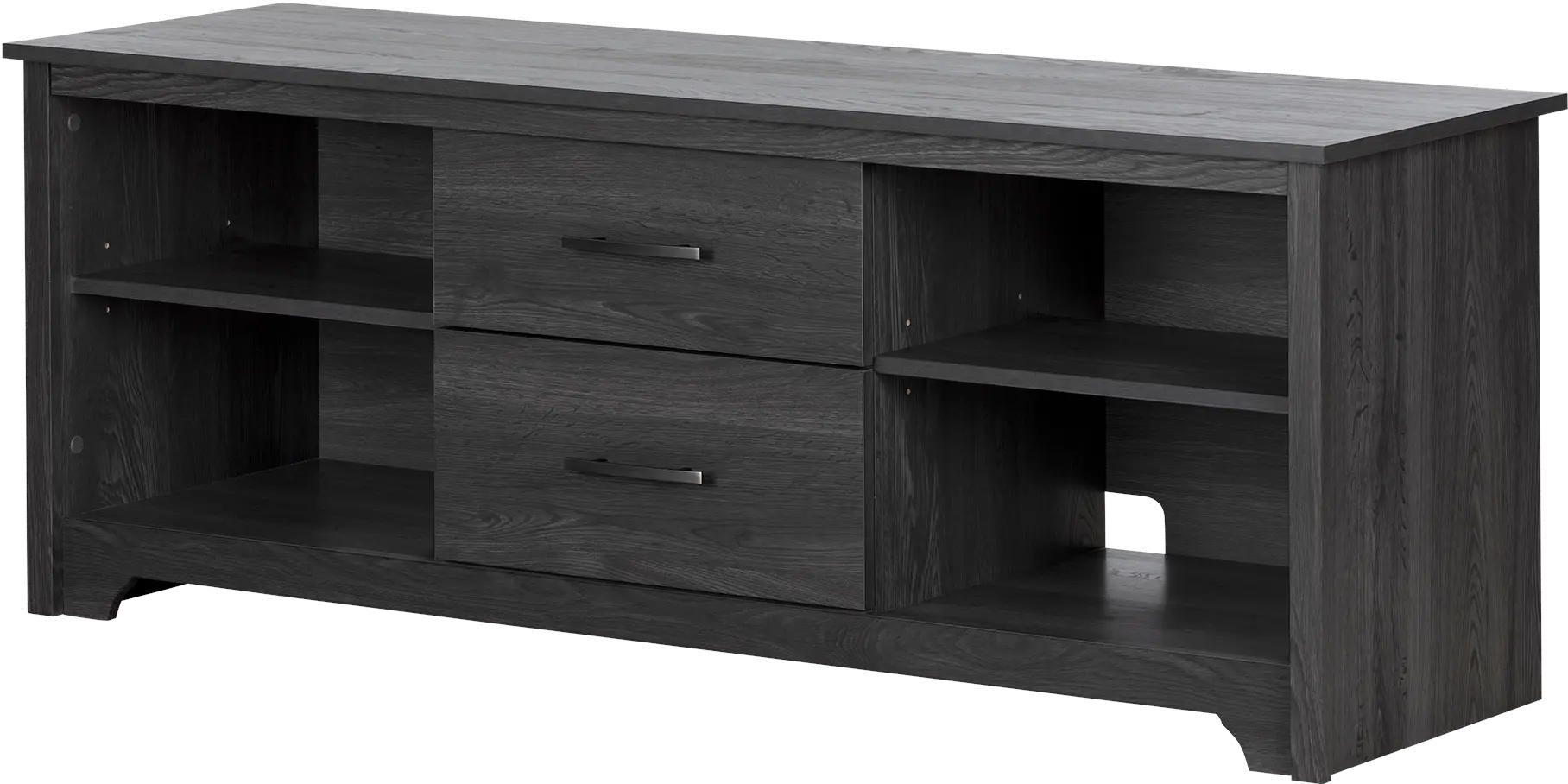 11839 Fusion 60 Inch Gray Oak TV Stand - South Shore-1