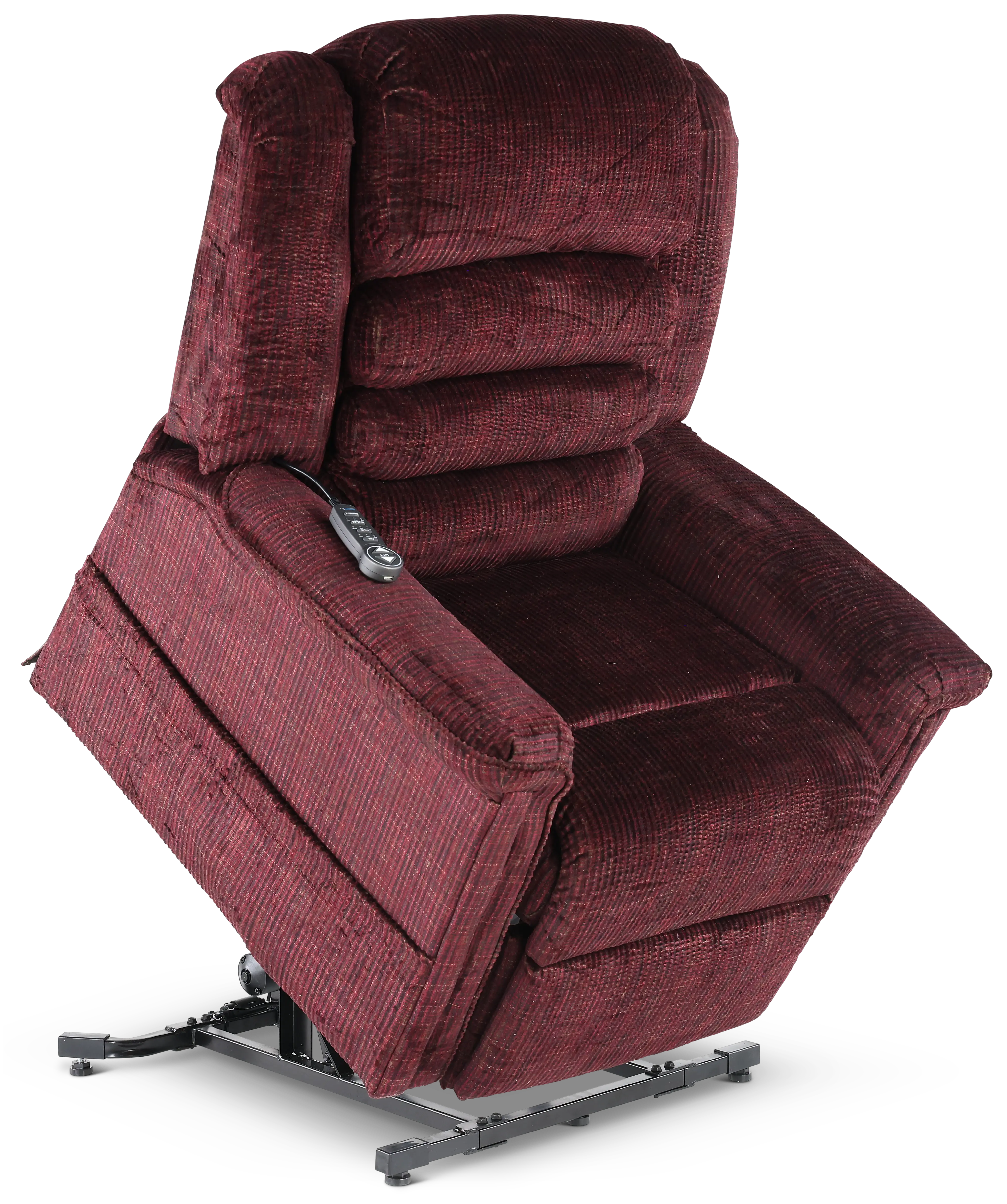 4825-2001-34 Soother Wine Power Reclining Lift Chair with Heat and Massage-5